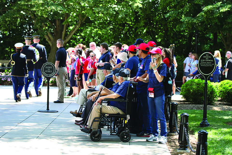 South Florida Honor Flight at Arlington Cemetery