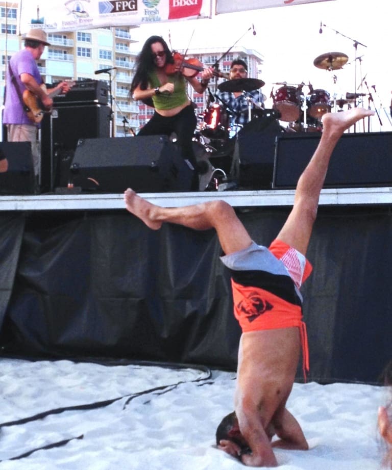 Just another fun/crazy day at the Pompano Beach Seafood Festival