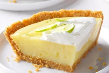 The Beach House restaurant in Pompano Beach has the best key lime pie in South Florida