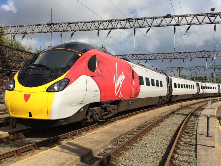 Virgin trains replace Brightline in Pompano Beach and South Florida. Courtesy photo
