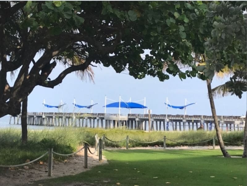 Fishing Pier; Oceanic Restaurant in Pompano Beach May update