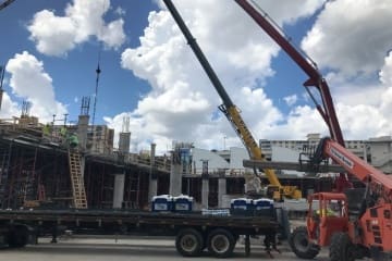 Pompano Beach Construction News: Work is moving rapidly on the Fishing Village Hotel