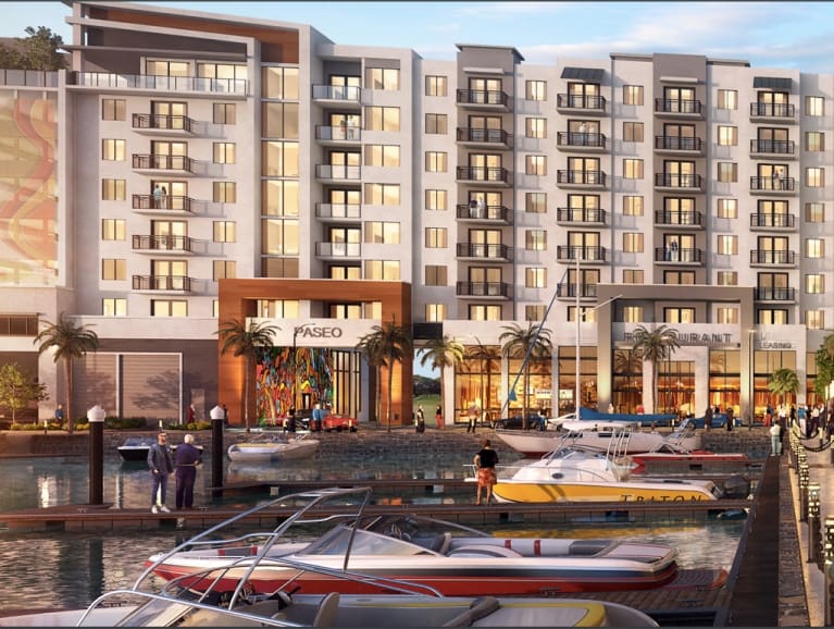 HARBORSIDE AT HIDDEN HARBOUR-Pompano Beach Redevelopment-proposed renderings. Courtesy photo.