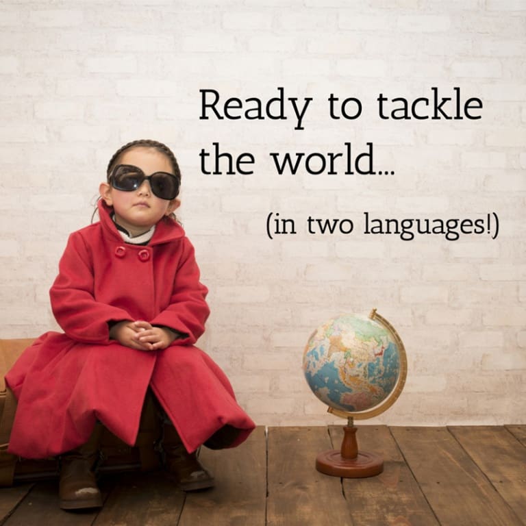 Ready to Tackle the World in Two Langages