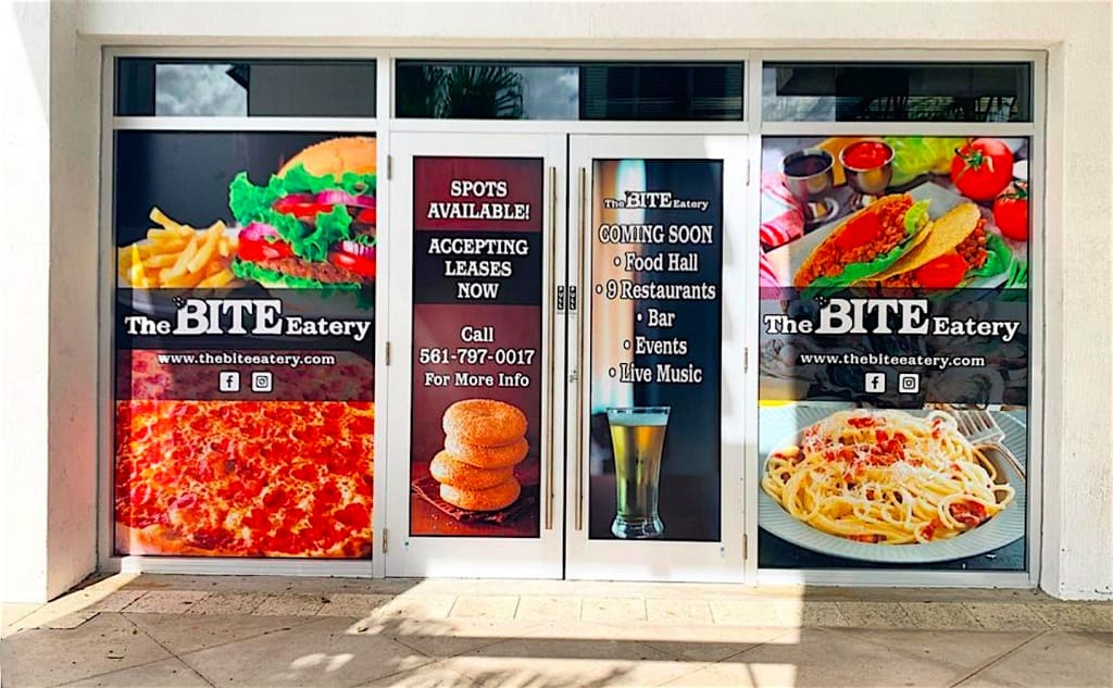 THE BITE EATERY: POMPANO’S FIRST FOOD HALL IS GETTING CLOSER TO OPENING