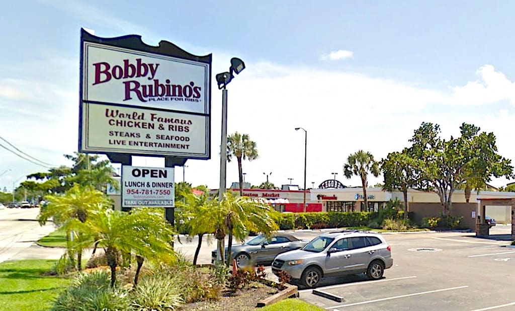 BOBBY RUBINO’S IN POMPANO BEACH TO BE REPLACED BY RAISING CANE’S RESTAURANT