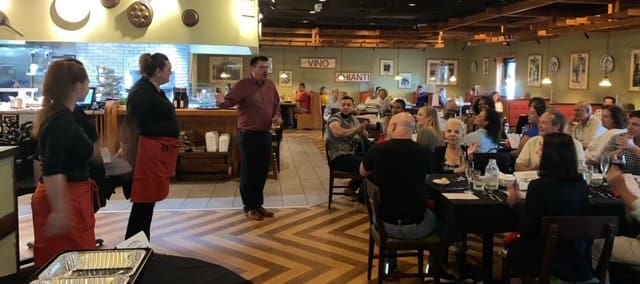 Carrabba’s Italian Grill hosts “Eat with Friends” Night for Community Leaders