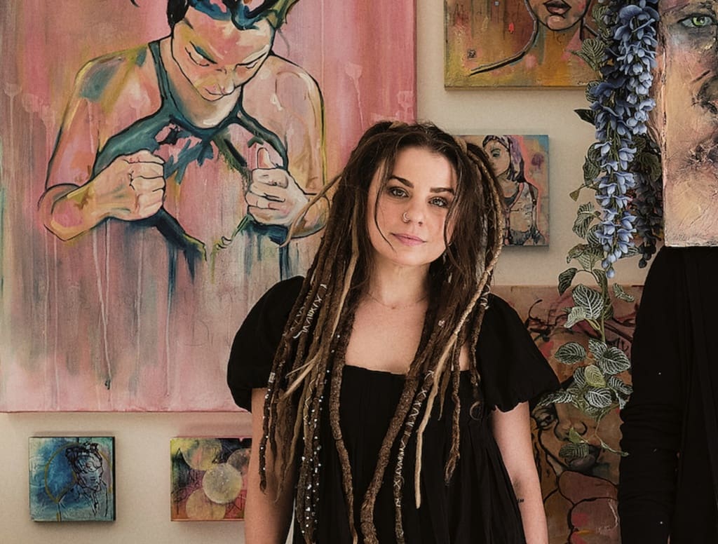 ARTIST LAURA ATRIA IS CELEBRATING HER NEW STUDIO SERIES FUNDED BY BROWARD COUNTY GRANT